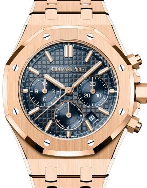 rose gold audemars piguet royal oak chronograph|ap royal oak chronograph price.